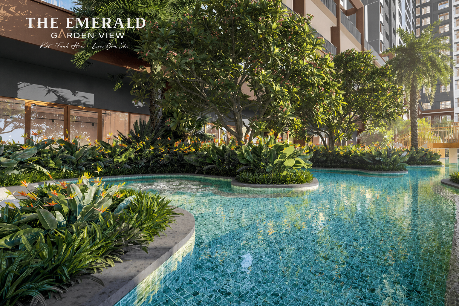 The Emerald Garden View — render