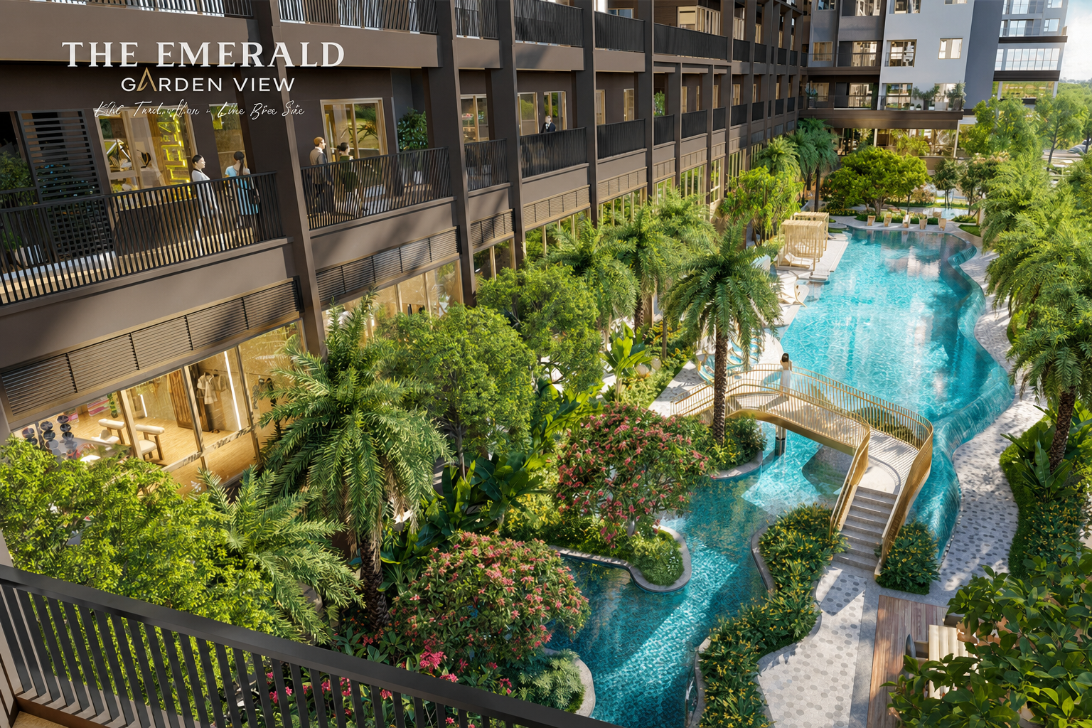 The Emerald Garden View — render
