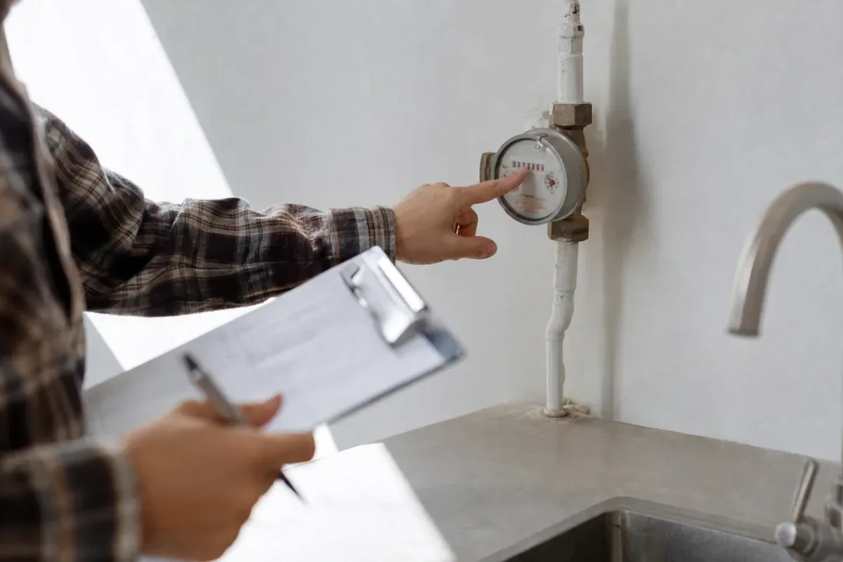 Người thuê kiểm tra nội thất và chỉ số điện nước khi nhận nhà